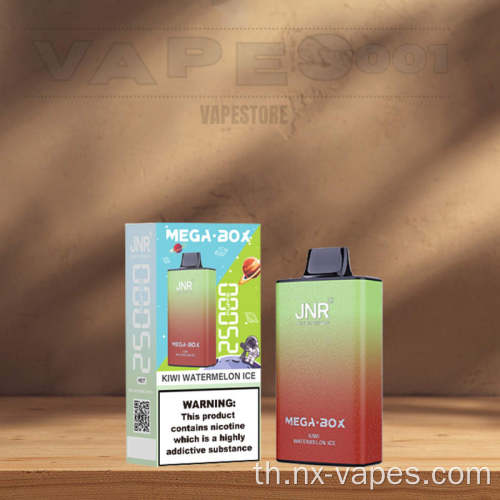JNR MEGA BOX 25000 พัฟทิ้ง VAPE WHOLESALE